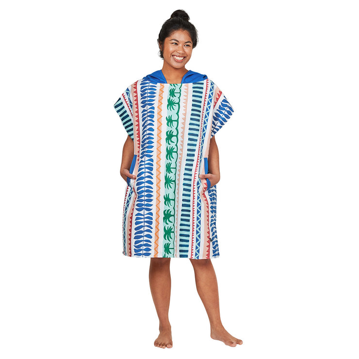 dock and bay poncho adults