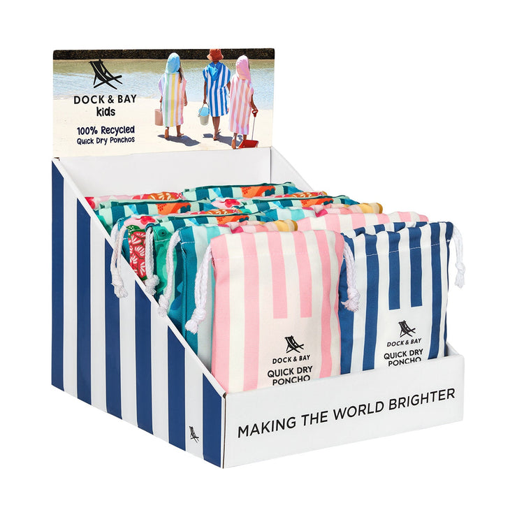 Dock & Bay - Point of Sale Display Small (Poncho Kids) - Preorder