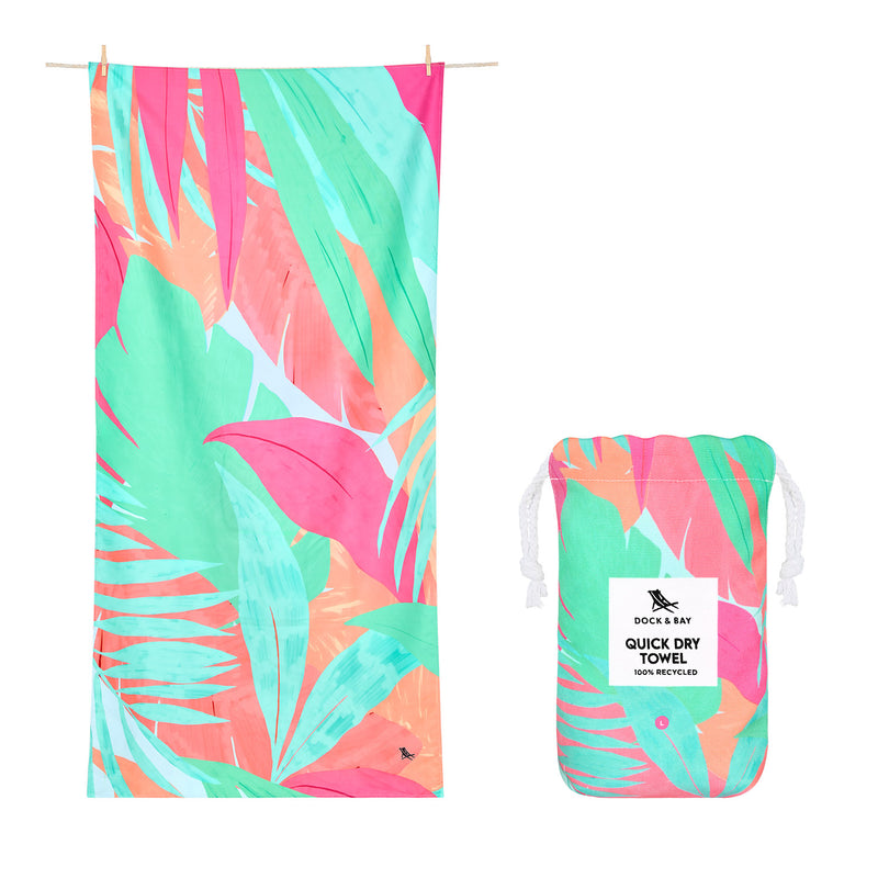 dock and bay towels beach