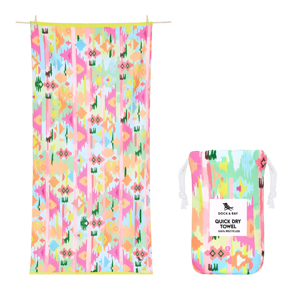 dock and bay towels beach