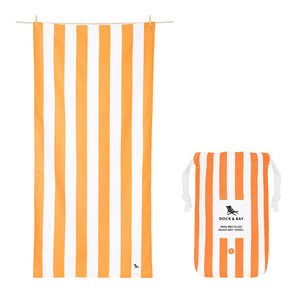 dock and bay towels beach