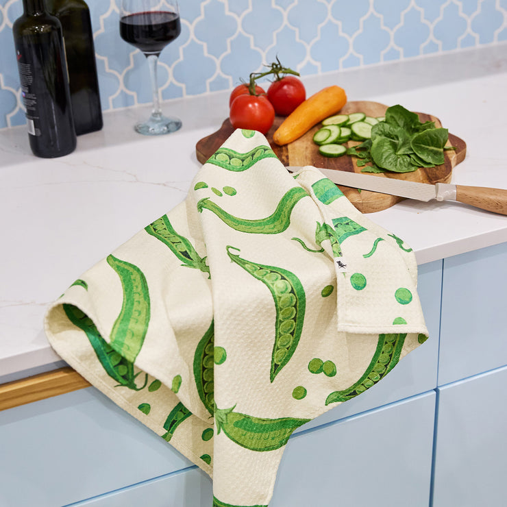 dock and bay tea towel