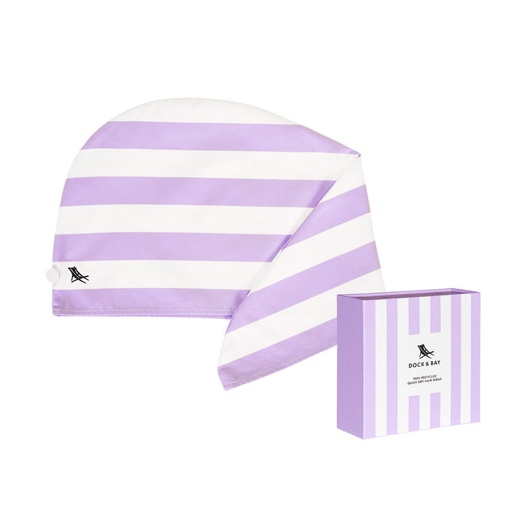 dock and bay hair wraps suede