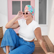 dock and bay hair wraps suede