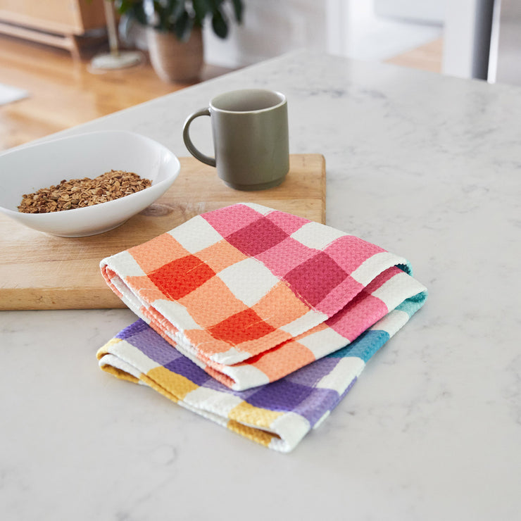 dock and bay tea towel