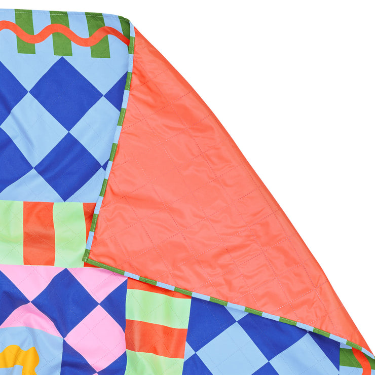 dock and bay picnic blanket