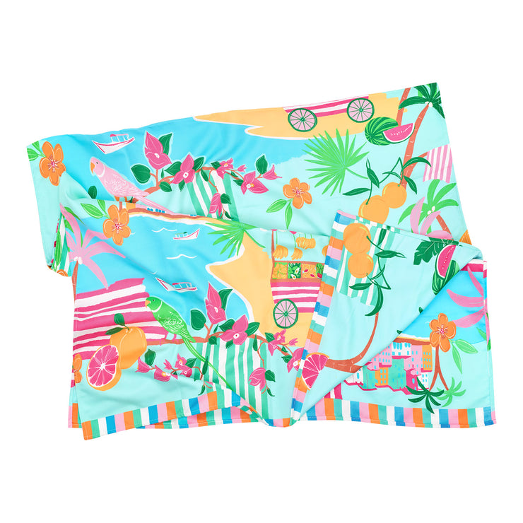 dock and bay towels beach