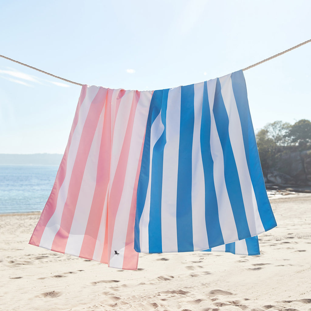 dock and bay towels beach