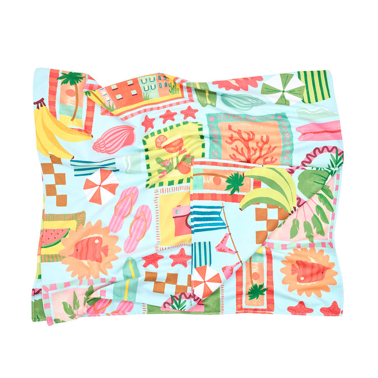 dock and bay towels beach