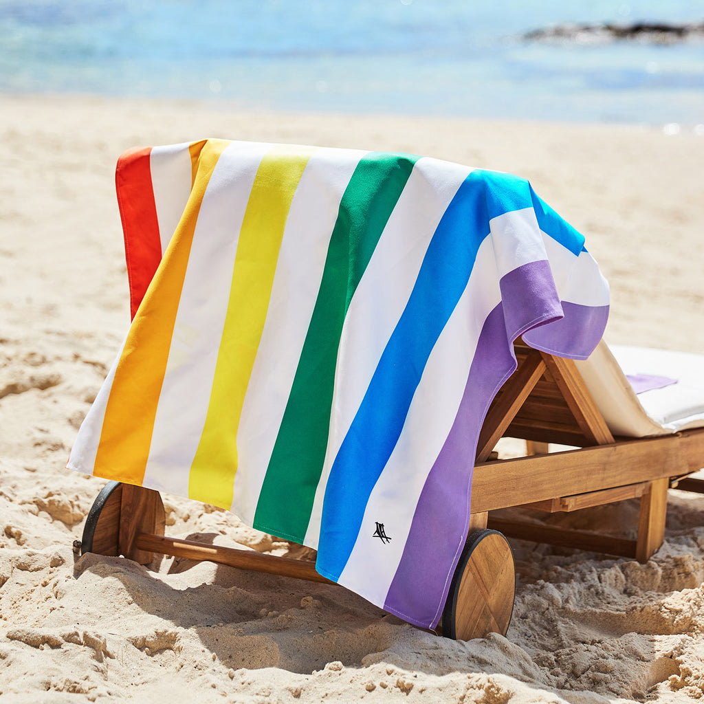 dock and bay towels beach