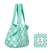 Dock & Bay Foldaway Tote Bags - Check Mate - Outlet