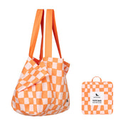 Dock & Bay Foldaway Tote Bags - Groovy Check