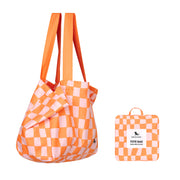Dock & Bay Foldaway Tote Bags - Groovy Check - Outlet