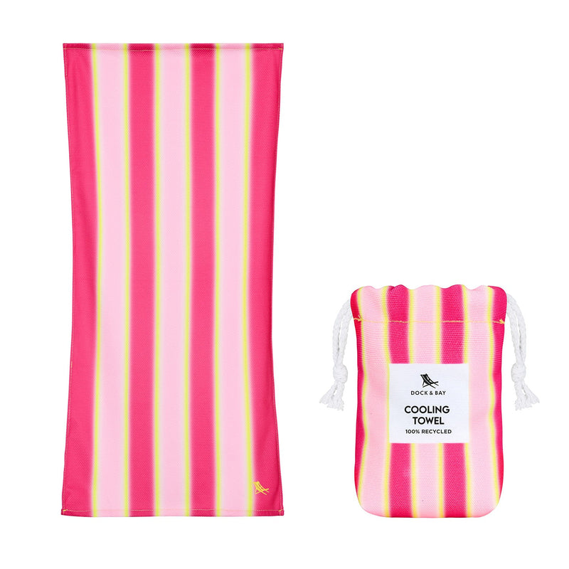 Cooling Gym Towel - Pulse Pink