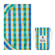 Dock & Bay Dog Towel - Puppy Plaid - Outlet