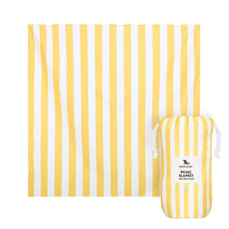 Picnic Blanket - Boracay Yellow