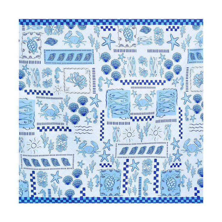Dock & Bay Picnic Blanket - Grecian Shores - Preorder