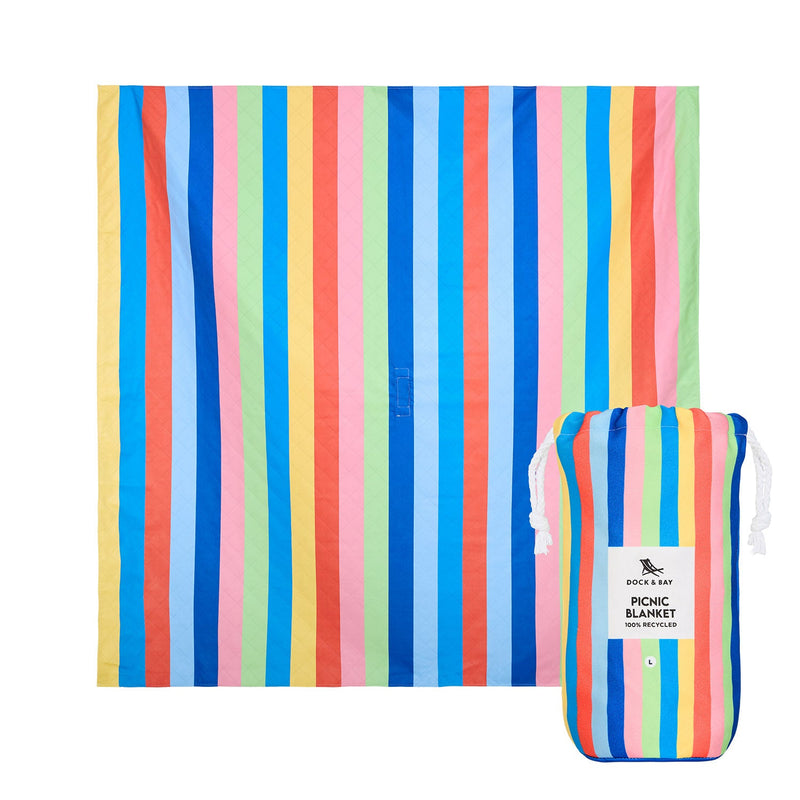Picnic Blanket - Deckchair Disco