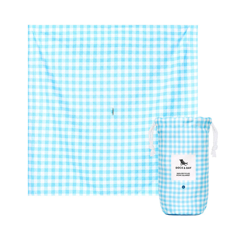 Dock & Bay Picnic Blanket - Blueberry Pie