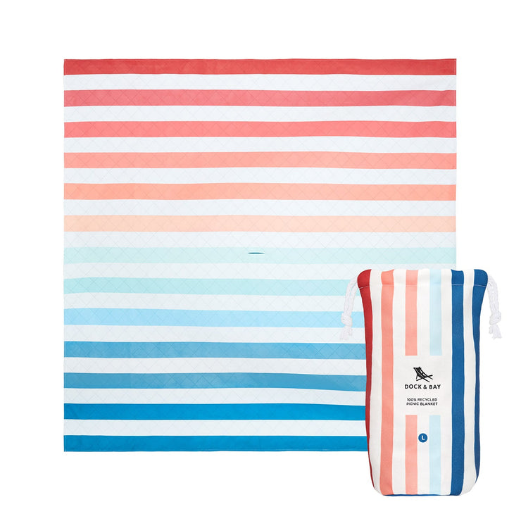 Dock & Bay Picnic Blanket - Sand to Sea - Outlet