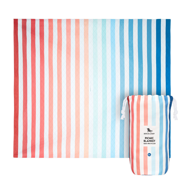 Dock & Bay Picnic Blanket - Sand to Sea - Outlet