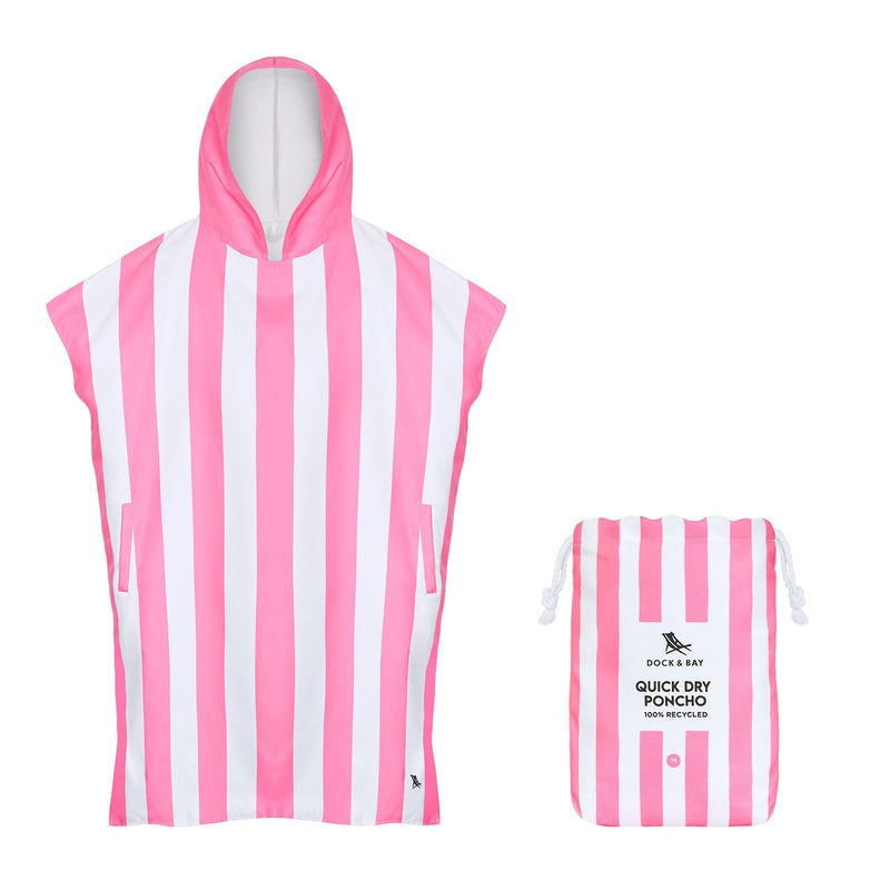 Poncho - Adults - Palawan Pink