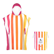 Dock & Bay Poncho Adults - Peach Sunrise