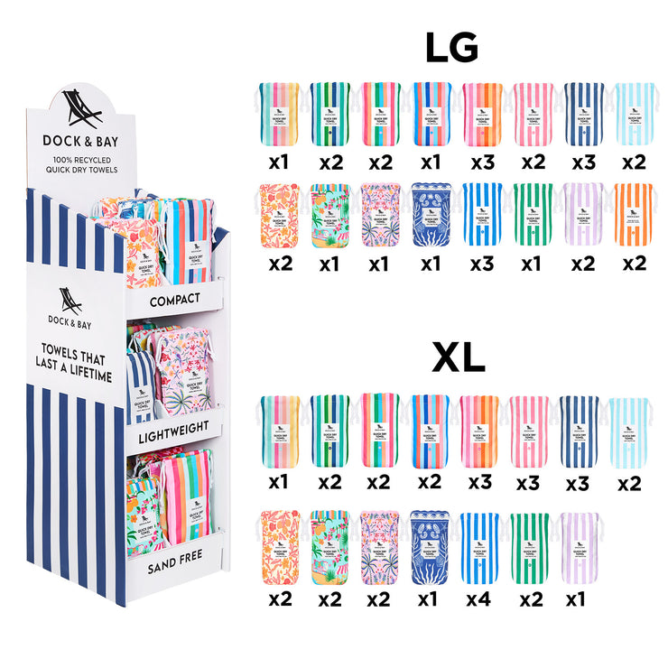 Dock & Bay - Point of Sale Display Large - Preorder