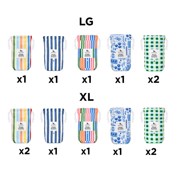 Dock & Bay - Point of Sale Display Small (Picnic) - Preorder