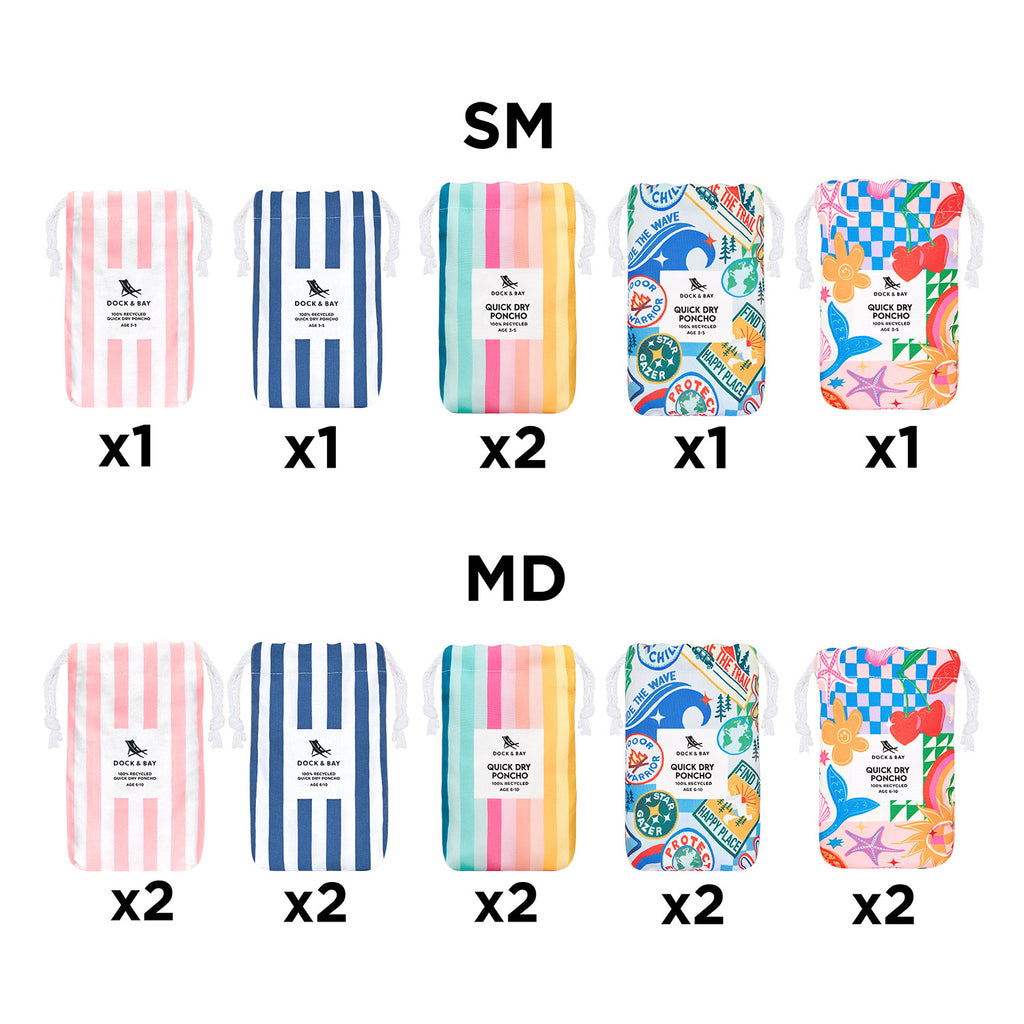 Dock & Bay - Point of Sale Display Small (Poncho Kids)