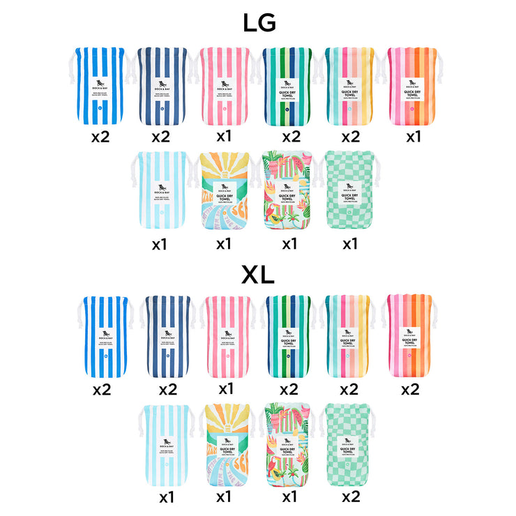 Dock & Bay - Point of Sale Display Small (Beach Towel)