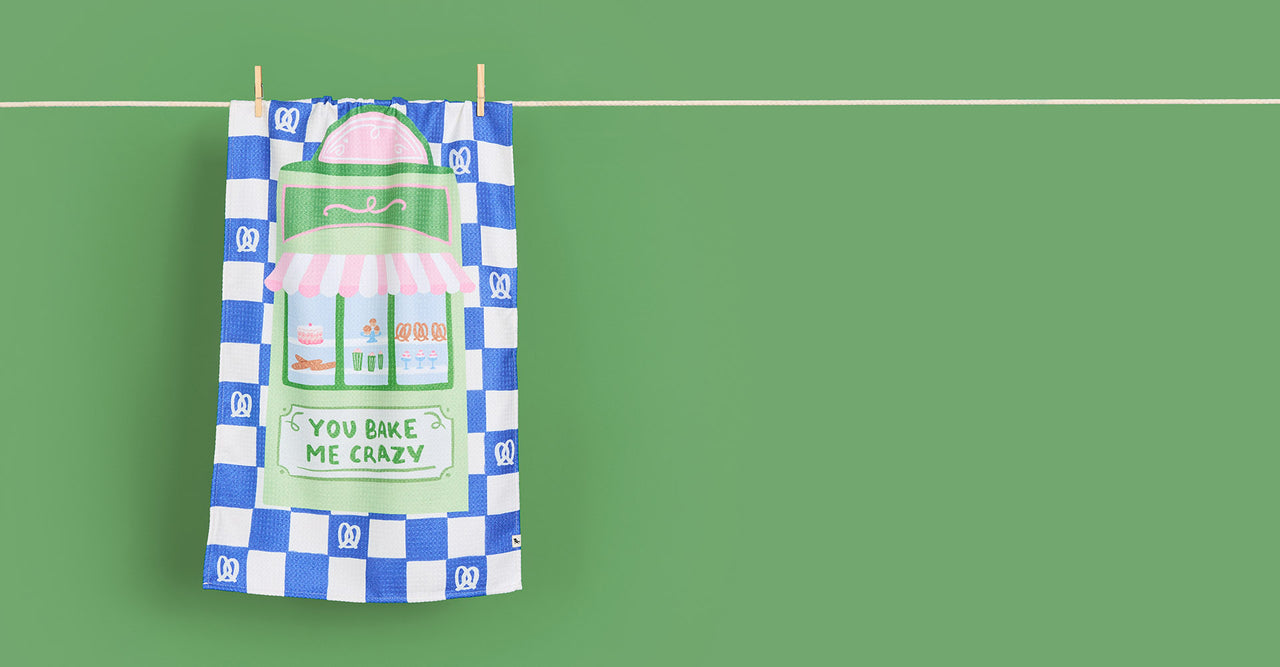 Tea Towel - You Bake Me Crazy