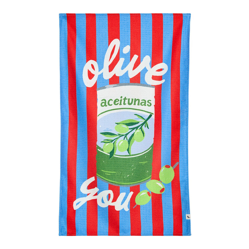 Tea Towel - Olive You