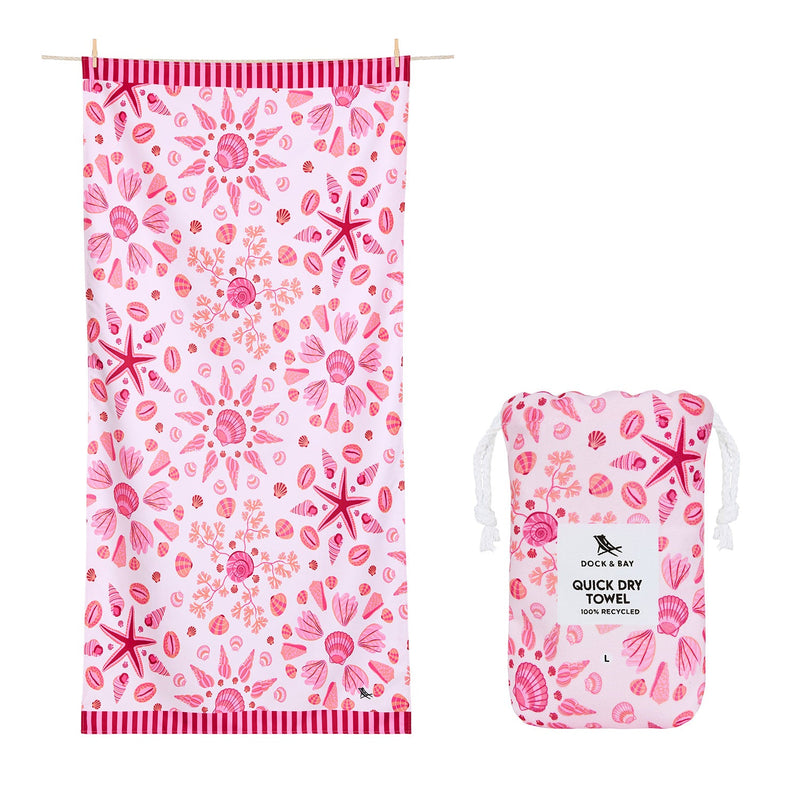 Quick Dry Towel - Blush Bay