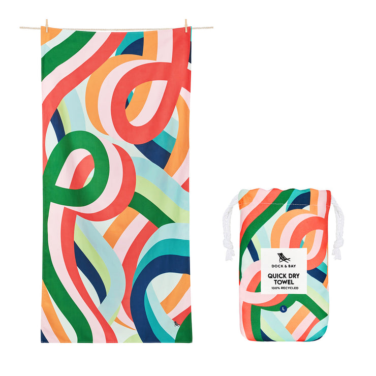 Dock & Bay Quick Dry Towel - Fruit Loops - Outlet