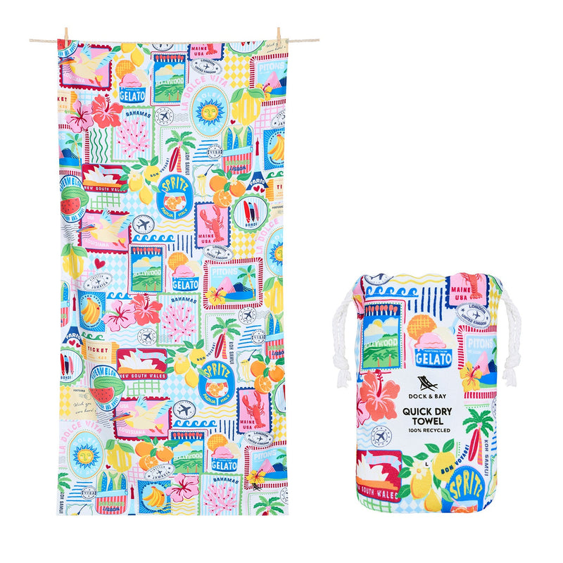 Quick Dry Towel - Greetings from