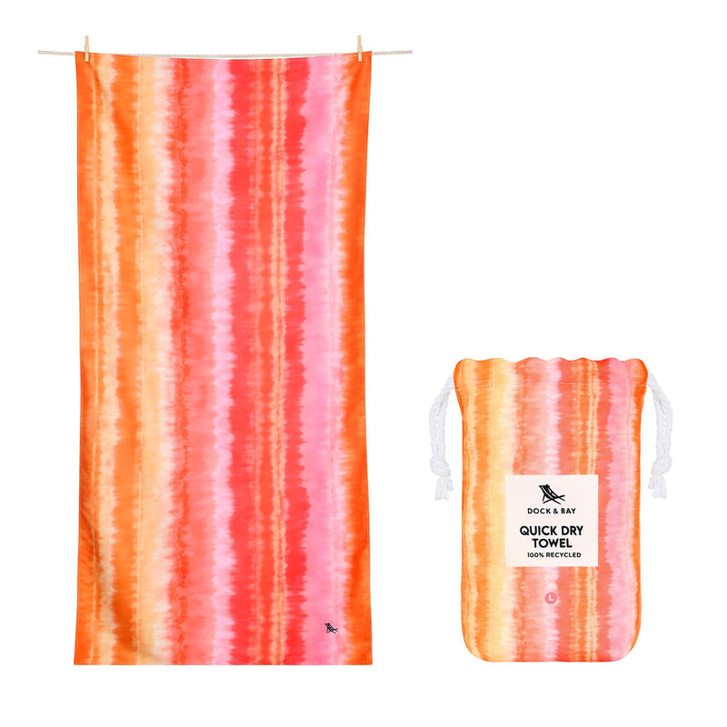 Quick Dry Towel - Peachy Beachy