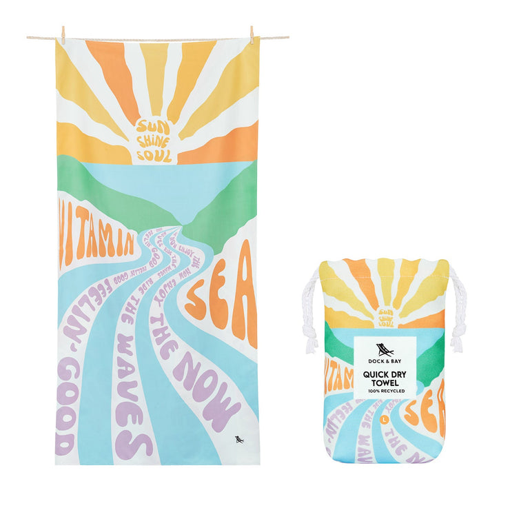 Dock & Bay Quick Dry Towels - Vitamin Sea