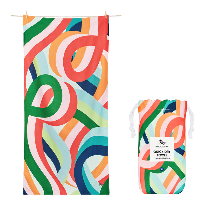 Dock & Bay Quick Dry Towel - Fruit Loops - Outlet