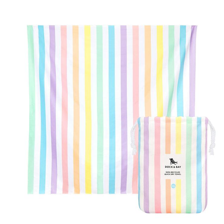 Dock & Bay Quick Dry Towel - Extra Extra Large  - Unicorn Waves