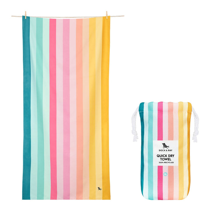 Dock & Bay Quick Dry Towels - Coastal Candy