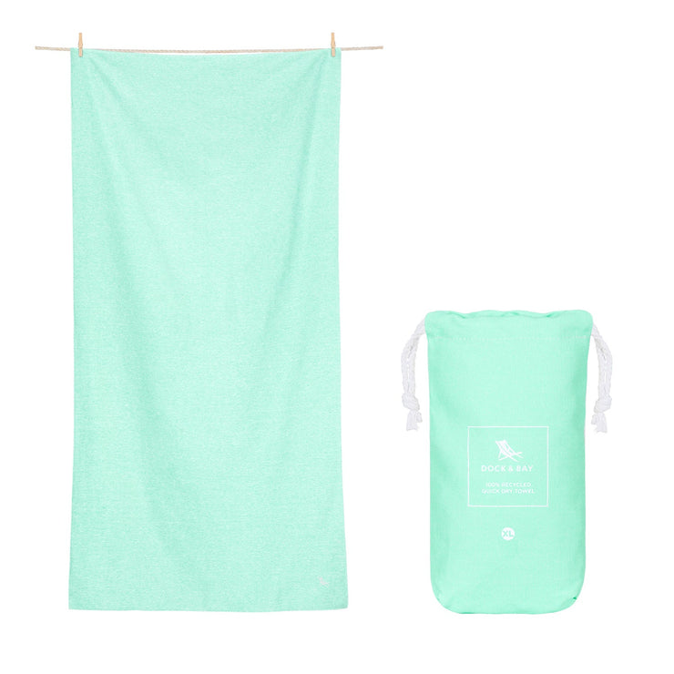 Dock & Bay Quick Dry Towels - Rainforest Green